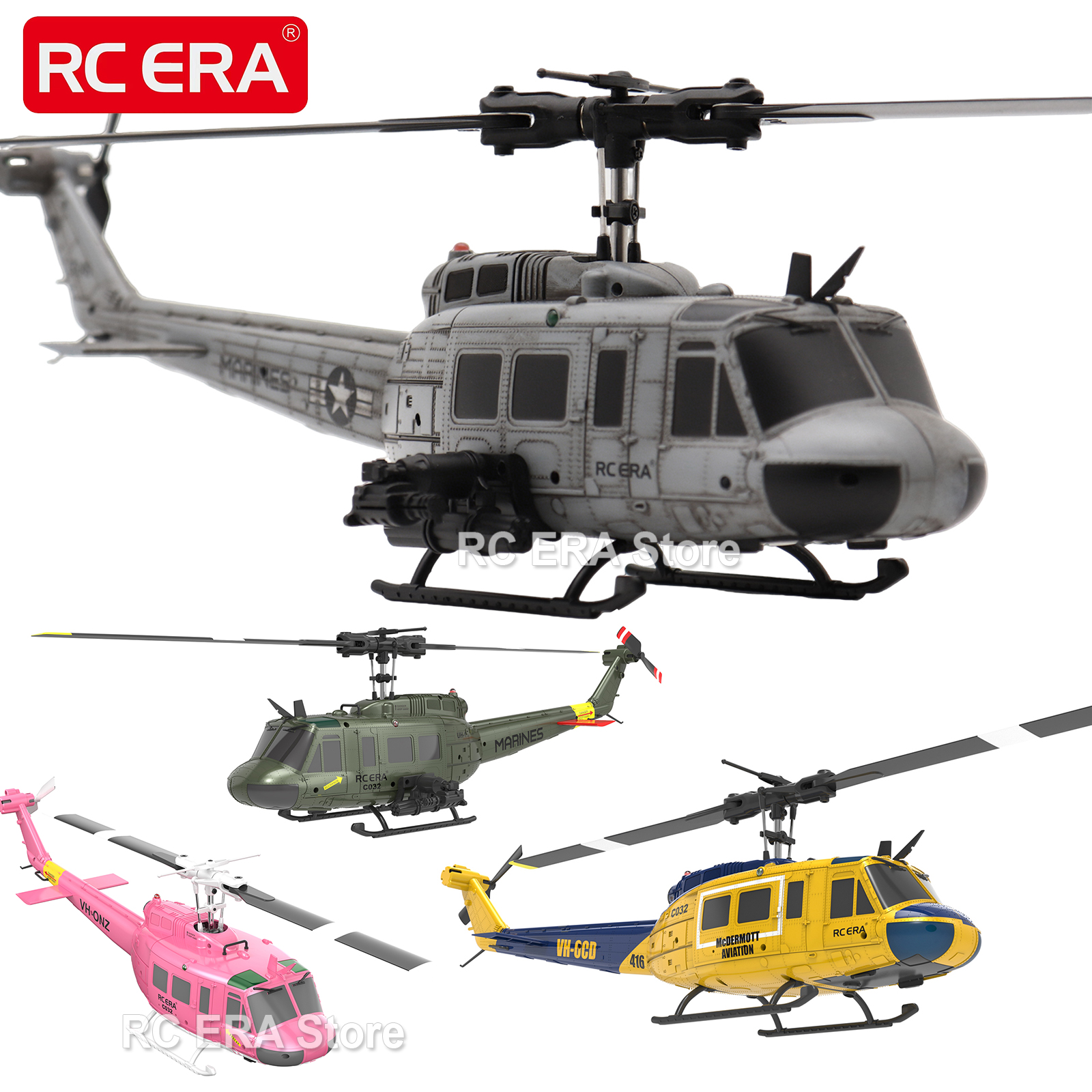 RC ERA C032 UH1 Huey Weathered - Rc Helicopter Nitro review and price
