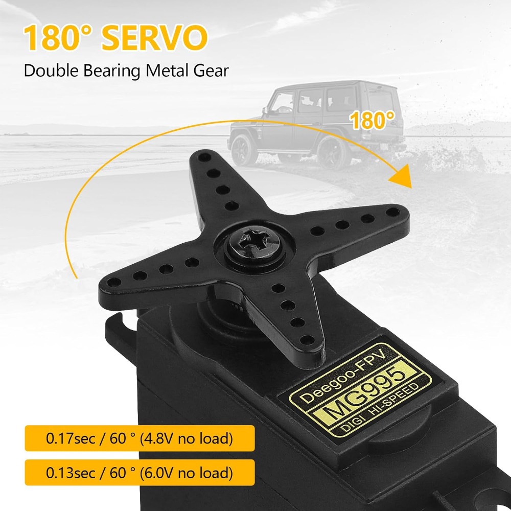 6pcs MG995 55G Micro Servo Mot - Rc Helicopter Mini review and price