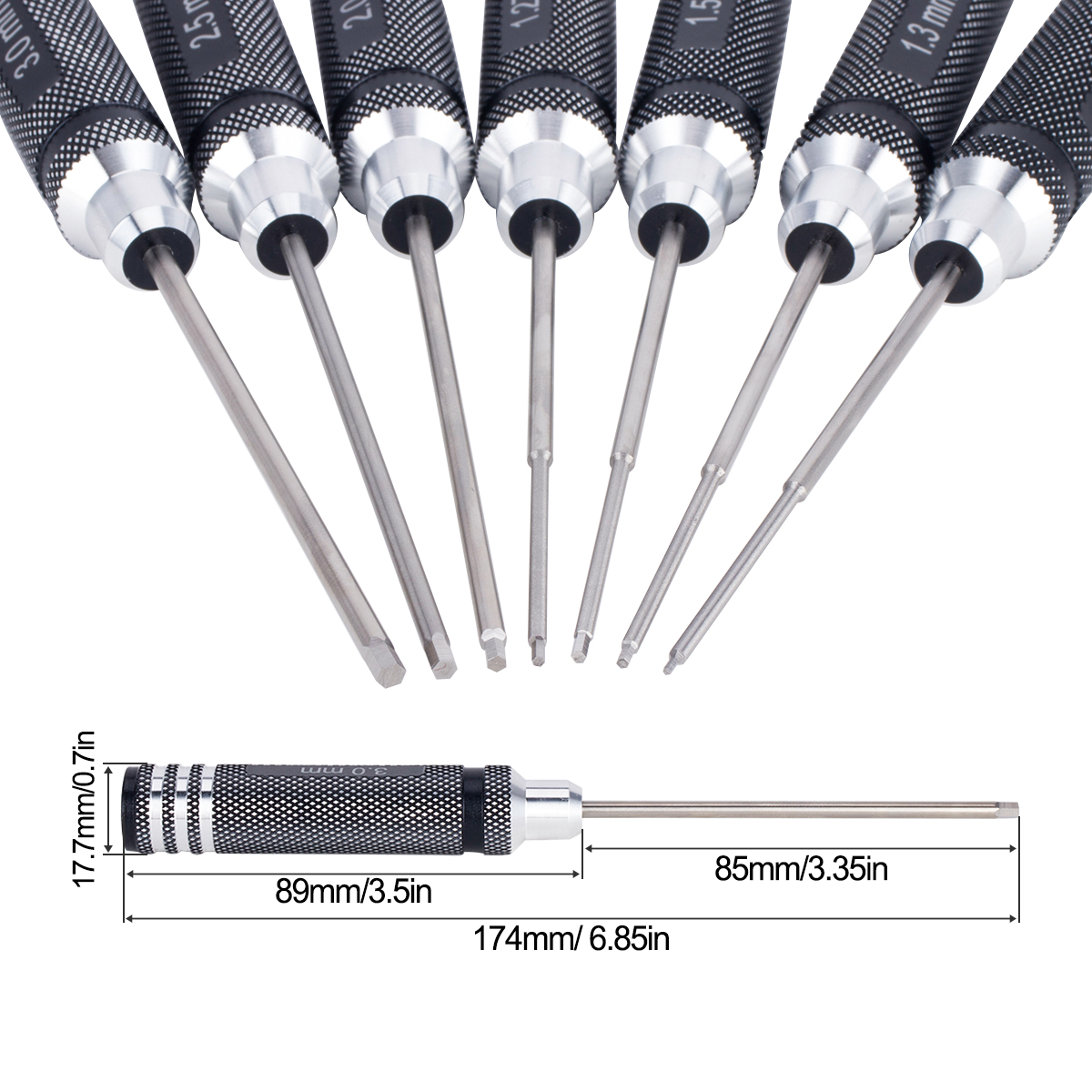 7 IN 1 Steel Hex Socket Profes - Rc Helicopter Tool Kit review and price