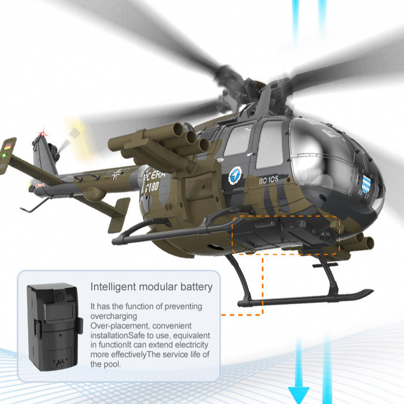 Rcera Rc Helicopter Bo105 C180 - Rc Helicopter Single Rotor review and price