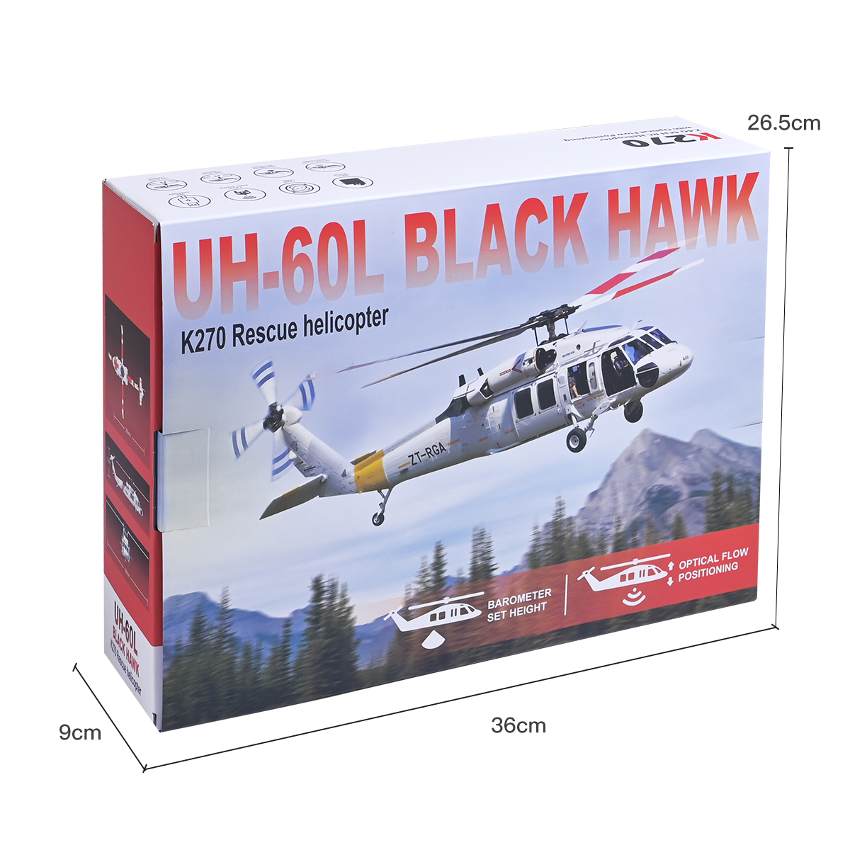 WLtoys K170 K270 UH-60L Brushl - Rc Helicopter Gyro review and price