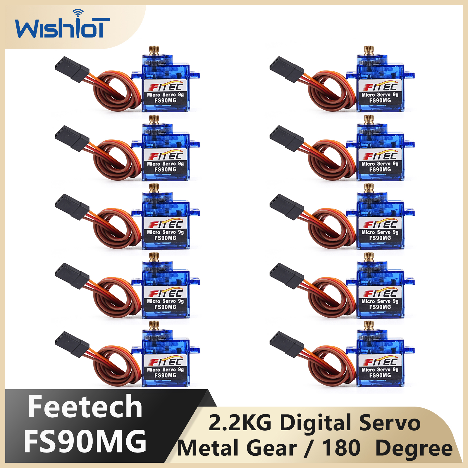 Feetech FS90MG 2.2KG 9g Digita - Rc Helicopter Servo review and price