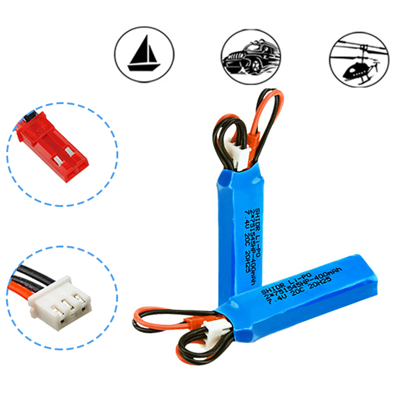 RC Car Battery 7.4V 400mah Lip - Rc Helicopter Parts review and price