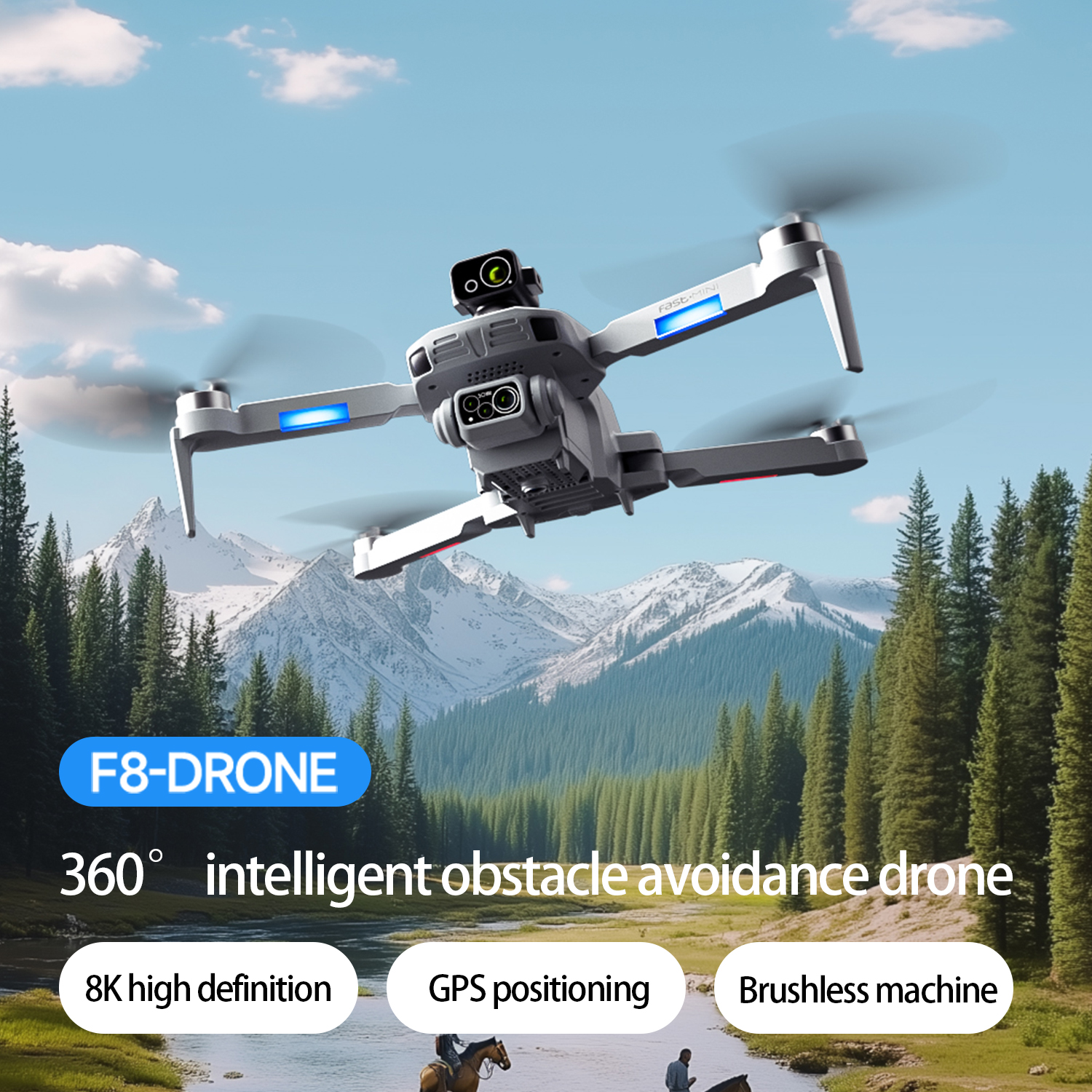 F8 MAX GPS Drone Professional  - Rc Helicopter Electric review and price